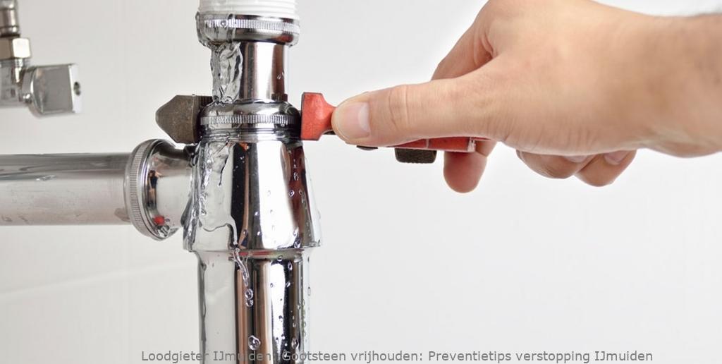 Gootsteen Preventietips Verstopping Ijmuiden