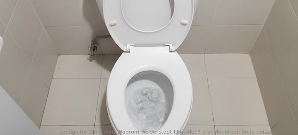 Waarom Wc Verstopt Ijmuiden