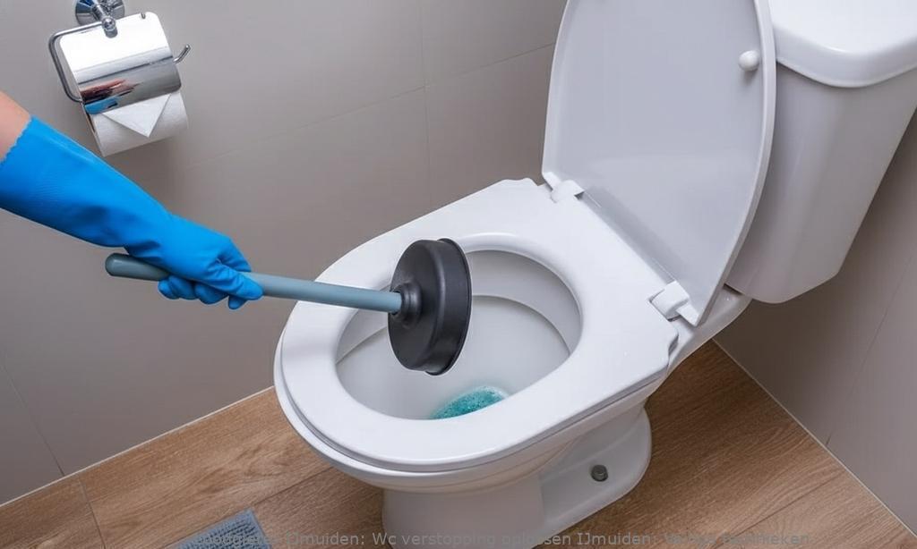 Wc Verstopping Oplossen Ijmuiden