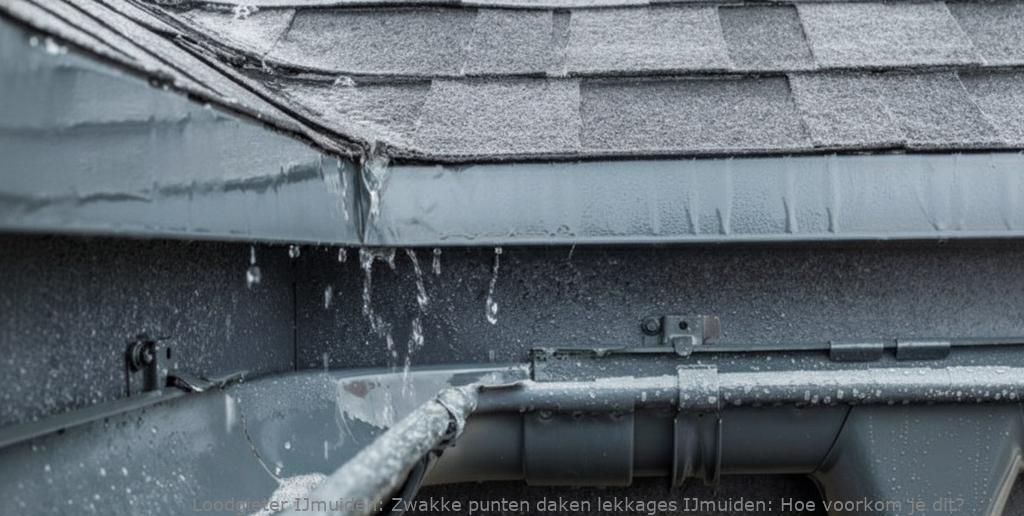 Zwakke Punten Daken Lekkages Ijmuiden